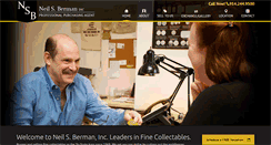 Desktop Screenshot of bermanbuyscollectables.com